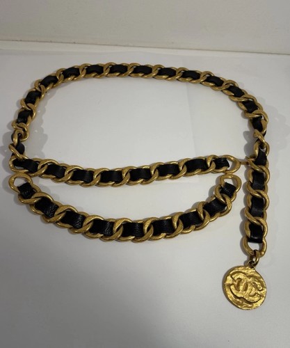 Chanel gold plated chain - gold, cc