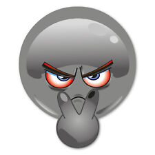 Smiley-Aufkleber see you 20 cm