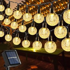 Solar Lichterkette Kugel