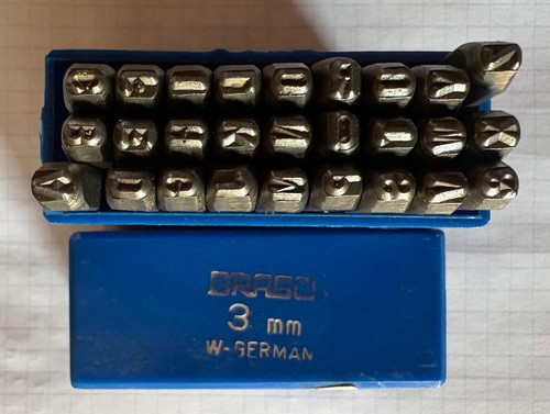 Schlagbuchstaben stempel z - schlagbuchstaben, a-z