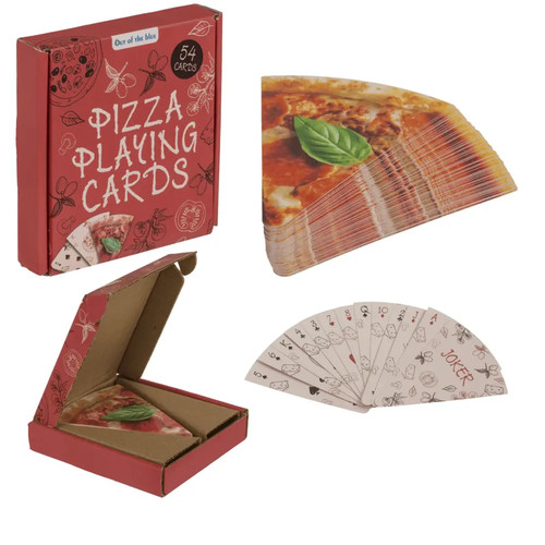Pizza pokerkarten spielkarten - pokerkarten,