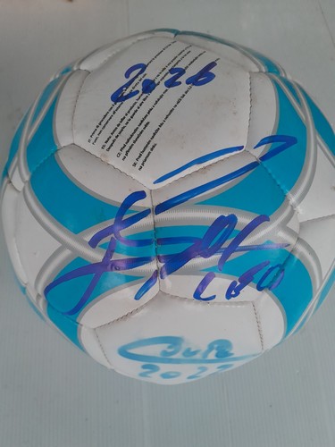 Leo messi autogramm ball - messi,