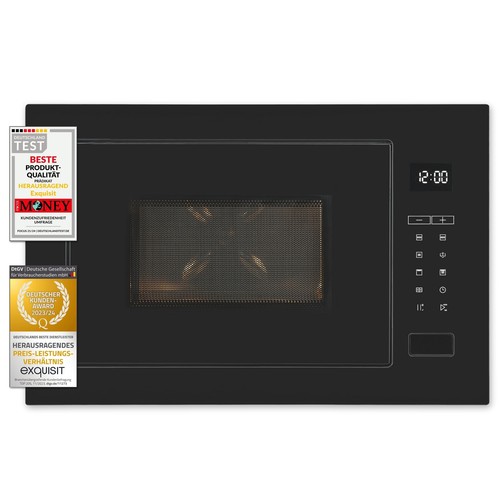 Exquisit emw25 020 schwarz - emw25-g-020,