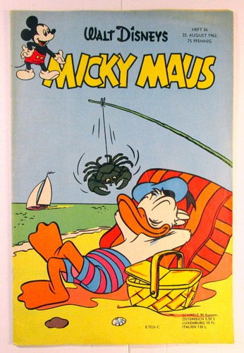 Micky maus 1962 heft - micky, 25