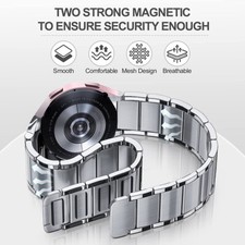 Edelstahl Magnetisch Armband Für Samsung Galaxy Gear S2 S3 Active2 40/42/44/46mm