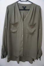 H&M Bluse Chiffon Transparent