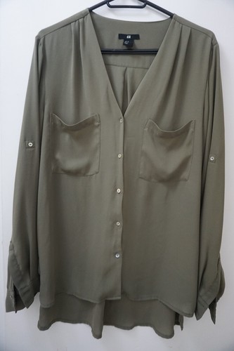 Bluse chiffon transparent - h&m,