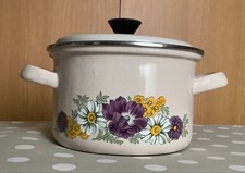 emaille kochtopf mit deckel