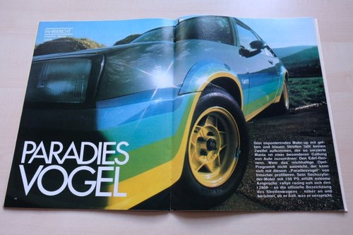 Rallye racing 1978 - racing, opel