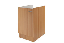Spülenunterschrank ohne Arbeitsplatte - 50 cm breit - Buche – Namu