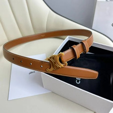 Celine Brown Double-sided Belt