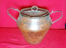 Antiker großer kupfer kessel - kupfer,