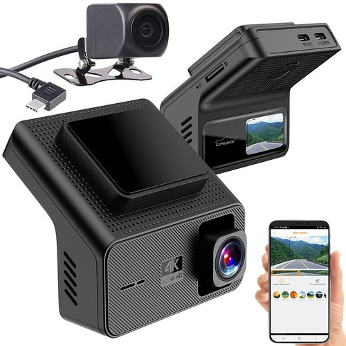 Lescars uhd dashcam gps - lescars,