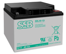 SSB SBL 40-12i Bleigel-Akkus (4 Jahre alt, Rechenzentrum-Qualität)