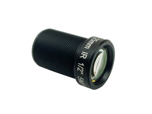 Objektiv m12 mount 25mm 5mp - objektiv, s-mount