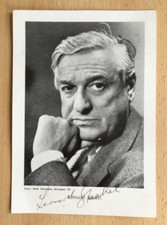 Leonard Steckel (Original-Autogramm auf dünnem Starfoto)