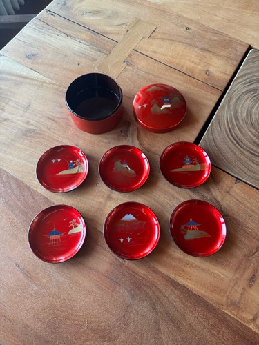 Vintage lackdose china - vintage,