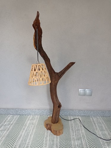 Holzlampe treibholz - holzlampe,
