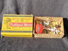 Alter Modell Außenborder Motor Aristocraft 50er Jahre Spielzeug Sammler Rarität 