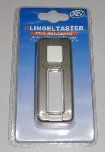 Rev ritter klingeltaster titan - rev,