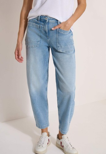 Cecil barrel leg jeans - leg,