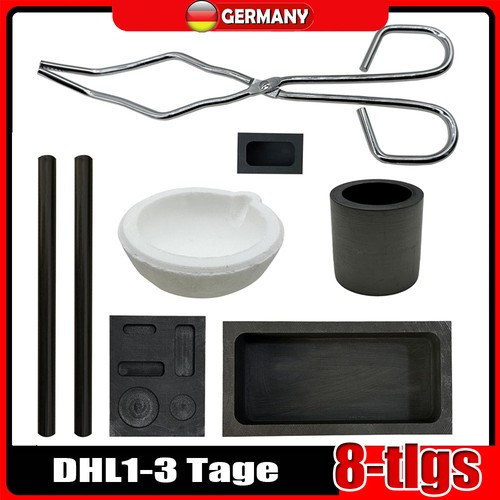 Teiliges graphittiegel set - 8-teiliges,