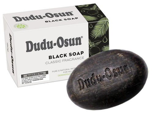 Dudu osun schwarze seife - schwarze,