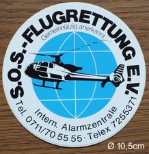 Sticker Aufkleber SOS