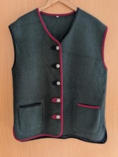 Trachten Weste 100% Schurwolle