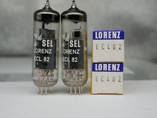 NEW pair ECL82 Lorenz SEL