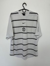 MANCHESTER UNITED TRAINING FOOTBALL SHIRT NIKE VINTAGE TRIKOT GRÖSSE L ERWACHSENE