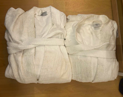 Bademantel weiß xxl stück - bademantel,