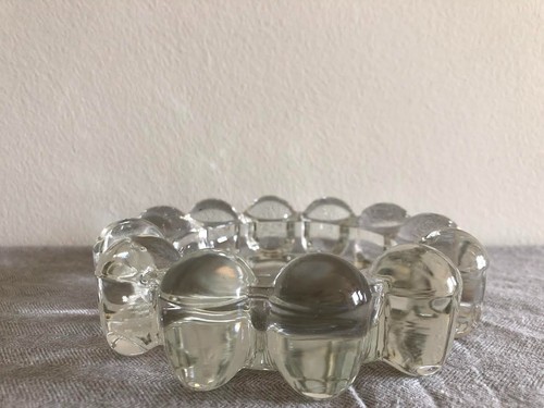 Aschenbecher glas bubble - aschenbecher,