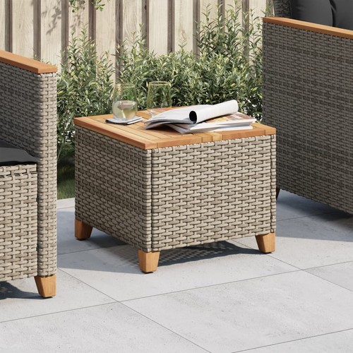 Gartentisch grau 45x45x37 - 45x45x37, cm