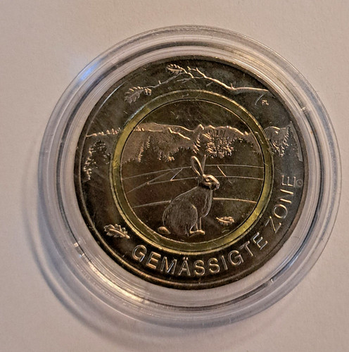 Euro gedenkmünze - 5,