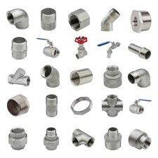 Edelstahl Gewinde Fitting aus