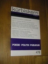Kürbiskern. Literatur, Kritik, Klassenkampf. Nr. 4/78: Poesie - Politik - Publik