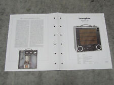 Schaltplan für Röhrenkofferradio Lumophon Piggi BT. 36 von 1936 Rundfunkmuseum