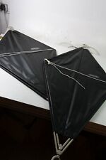2 Seepilz Signalkörper schwarze Rauten zum Klappen Rhombus 126  x 60 cm Pro-1800