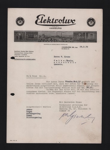Hamburg brief 1939 - hamburg,,