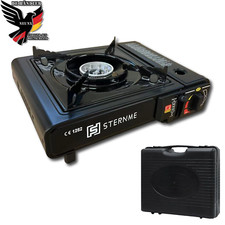 Gaskocher Campingkocher Gas Camping Kocher Gasherd  Kartuschenkocher mit Koffer