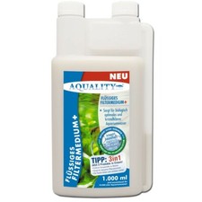 (14,99€/l) AQUALITY Aquarium Optimal Flüssiges Filtermedium 1L für klares Wasser