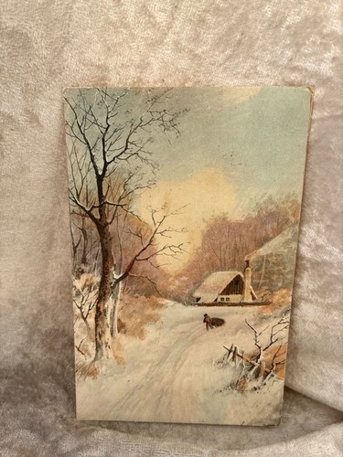 Winterliche landschaft 1920 - winterliche,