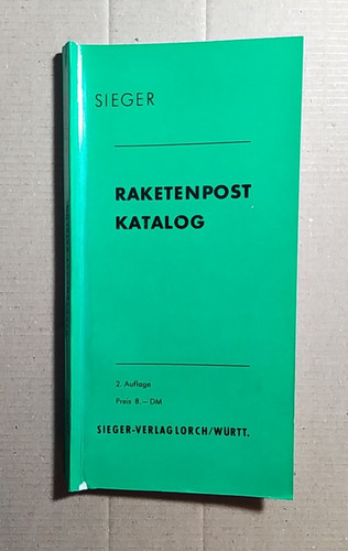 Sieger raketenpost katalog - sieger, 2