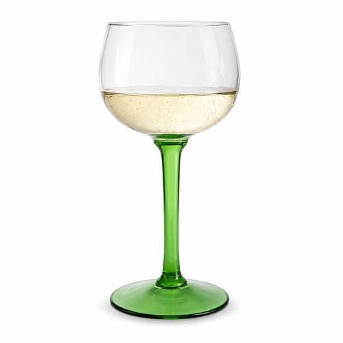 Glas weinglas grüner stiel - glas,