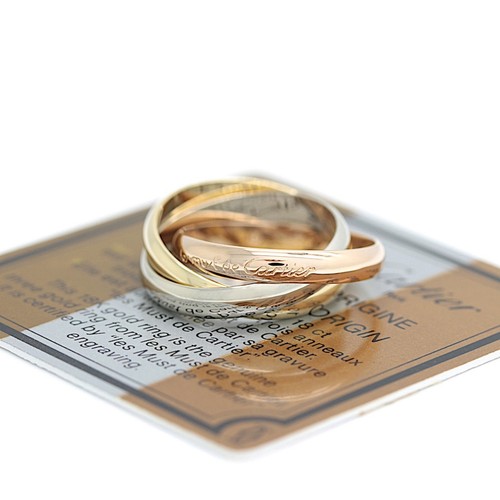 Cartier trinity tricolour 18kt - tricolour,