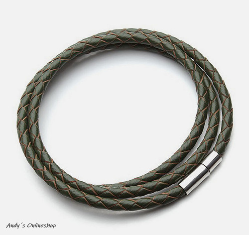 Unisex echtleder armband - unisex,