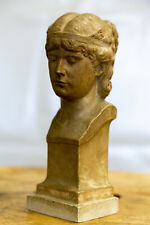 Richard WAGNER (*1871) Büste eines Jünglings der Antike. Gips, signiert, um 1920