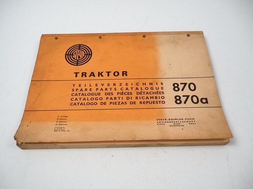 Steyr 870 870a traktor - 870a,