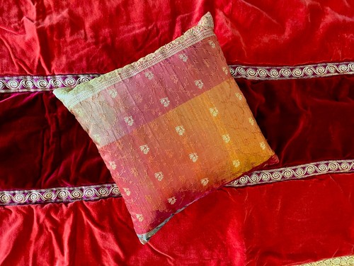 Tagesdecke samtdecke rot mit - tagesdecke,,